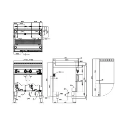 Dujinis pastos virimo įrenginys 25+25L 70 CP-78G