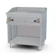 Dujinė kepimo plokštė 1/2 rumbuota, su neutralia spintele 70 FTLR-78G (08230852)