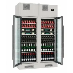 Vyno šaldytuvas, pilkas WALL ADVANCE 1697(w)x2300(h) mm
