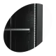 Chic Black Glass Door Cooler SCU1425H