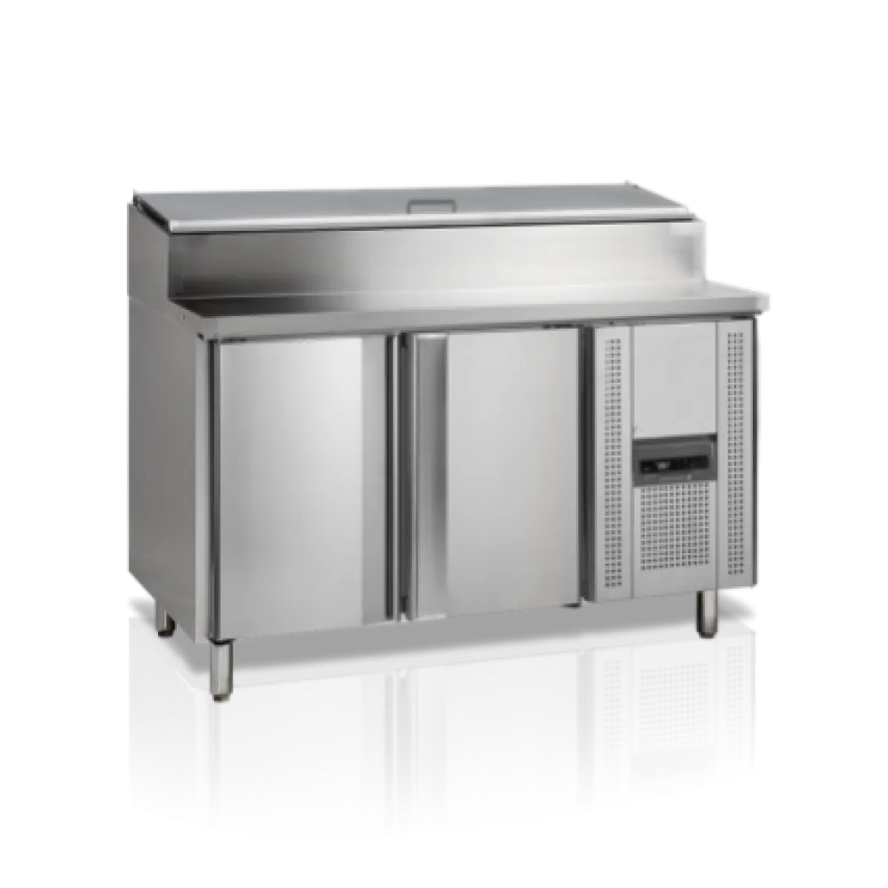 Comptoir réfrigéré pour sandwich en inox GN1/1 1360 mm