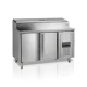 Comptoir réfrigéré pour sandwich en inox GN1/1 1360 mm